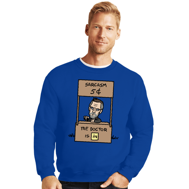 Crewneck Sweater, Unisex / Small / Royal Blue
