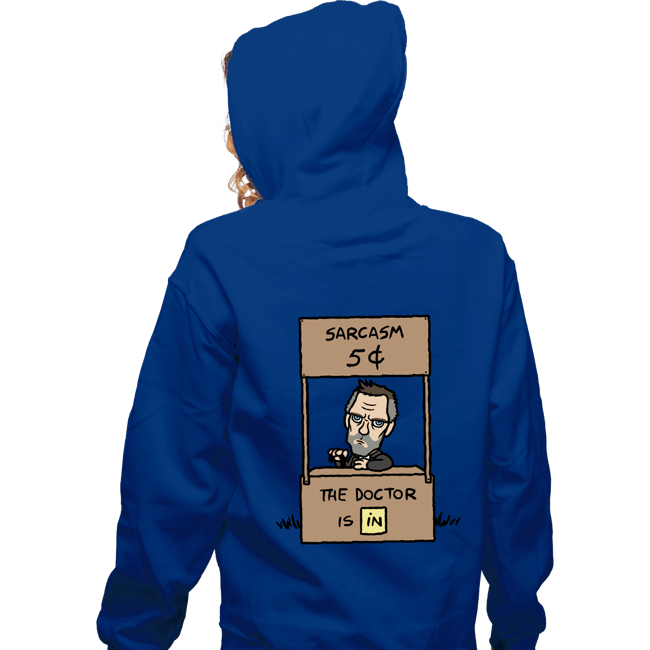 Zippered Hoodies, Unisex / Small / Royal Blue