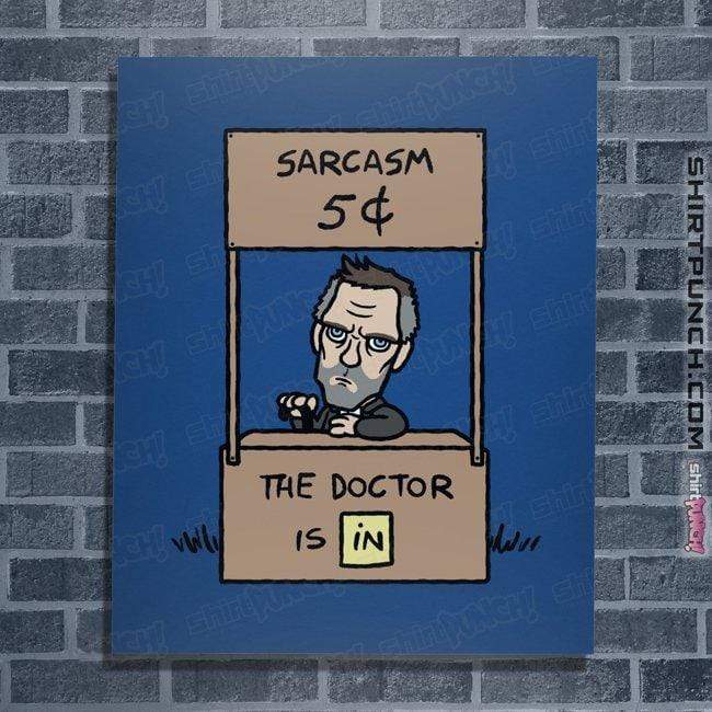 Posters / 4"x6" / Royal Blue