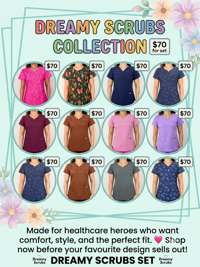 SCRUB Sets($60 OFFER)