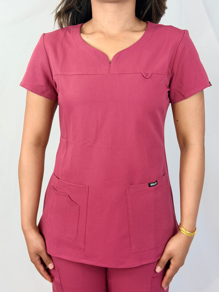 XS (AU 6) / Dazzle pink (Heart Neck)