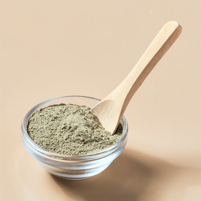 Sea Clay - aka French Green Clay - close-up