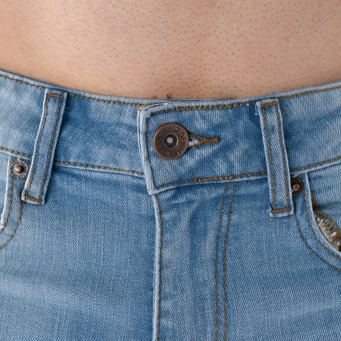 Semi Ripped Muscle Fit Jeans - IRONGEAR Fitness