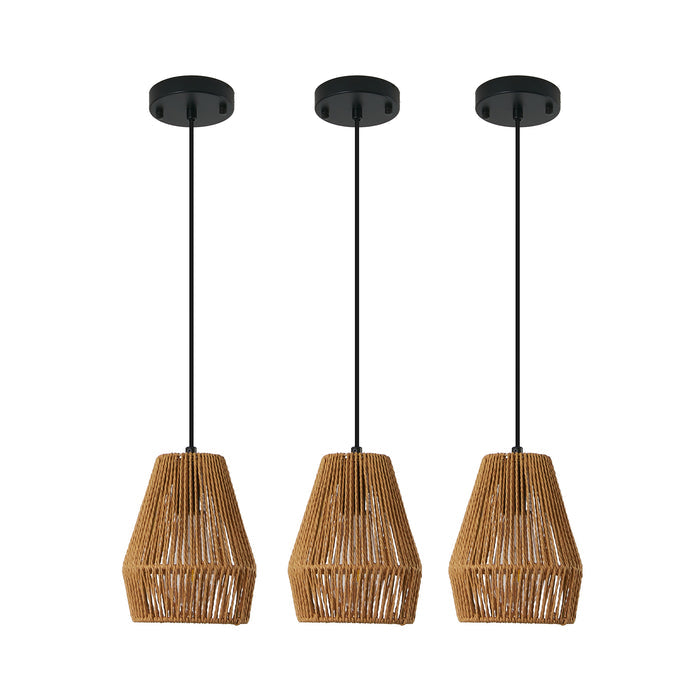 Set of 3 Farmhouse Pendant Lights