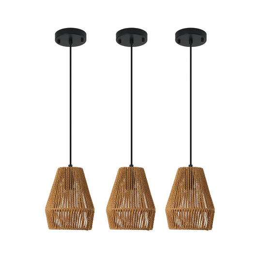 Set of 3 Farmhouse Pendant Lights