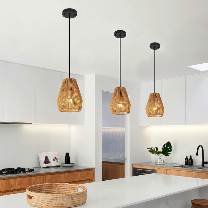 Set of 3 Farmhouse Pendant Lights