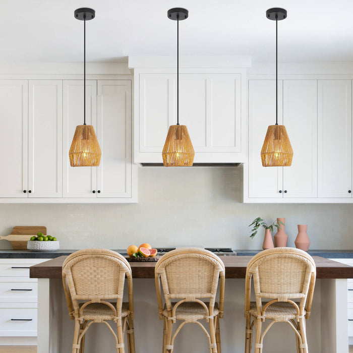 Set of 3 Farmhouse Pendant Lights