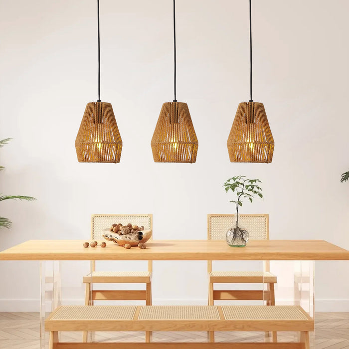 Set of 3 Farmhouse Pendant Lights