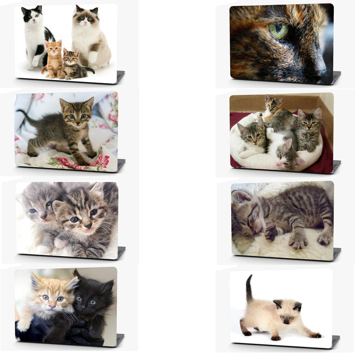Siamese Kitten Vinyl Laptop Computer Skin Sticker Decal Wrap Macbook Various Sizes