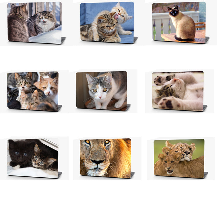 Siamese Kitten Vinyl Laptop Computer Skin Sticker Decal Wrap Macbook Various Sizes