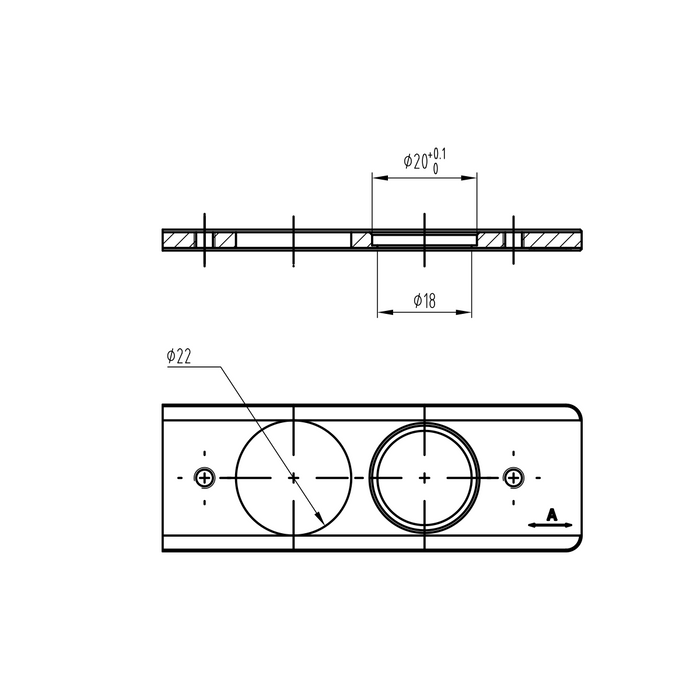 Simple Rotating Polarizer Kit with Orientation Control for MT0303 Series Microscope
