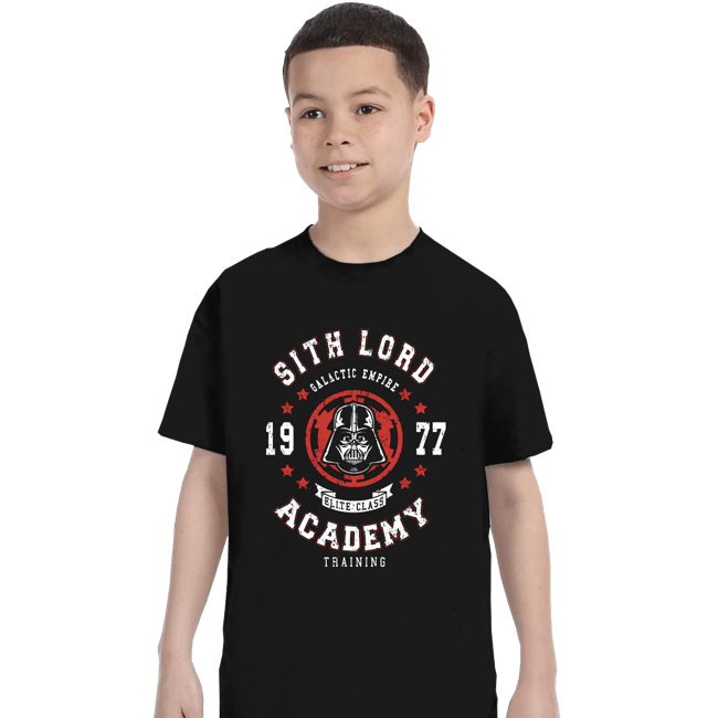 Shirts T-Shirts, Youth / XS / Black Sith Lord Academy