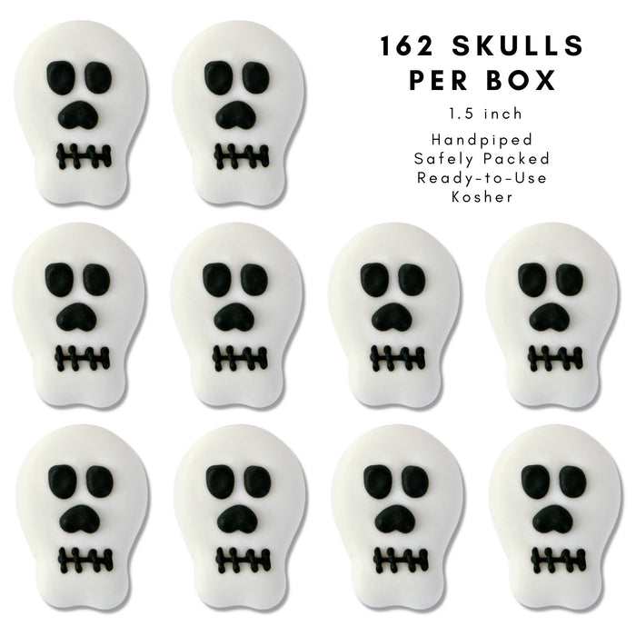 Skull Royal Icing Decorations (Bulk)