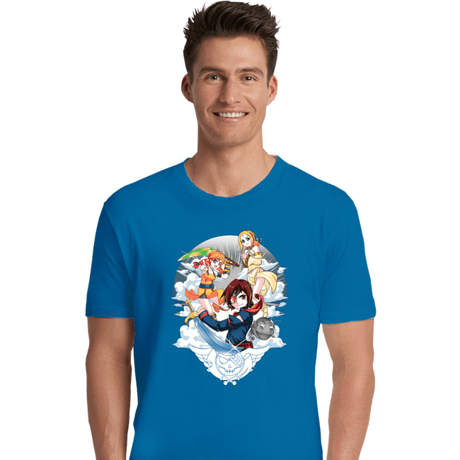 Premium Shirts, Unisex / Small / Sapphire