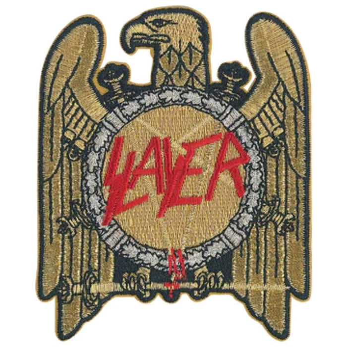SLAYER (Golden Eagle) 3"x3.5" Embroidered Patch