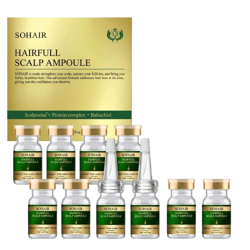 SOHAIR Hairfull Scalp Ampoule Scalp + Protein Complex + Bakuchiol