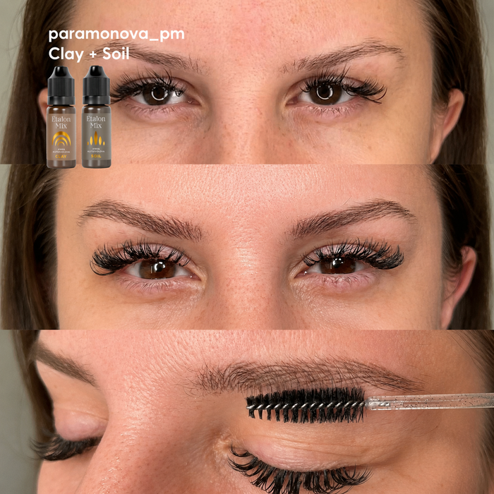 Hyperrealistic Brow Set by Anna Kutsevolova & Etalon Mix 10 ml Supreme Permanent