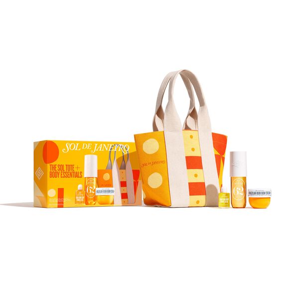 SOL DE JANEIRO the sol tote + body essentials