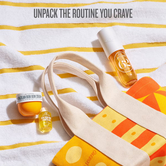 SOL DE JANEIRO the sol tote + body essentials
