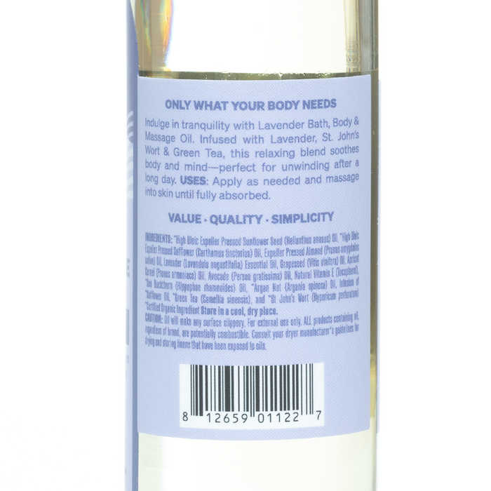 Soothing Touch Lavender Massage Oil 118ml