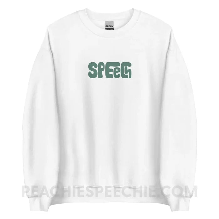 Speech Language Pathology Smush Classic Sweatshirt - peachiespeechie.com