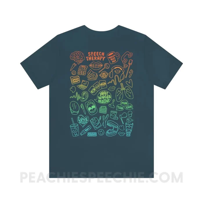 Speech Life Stuff - Special Edition Premium Soft Tee - T-Shirt - peachiespeechie.com