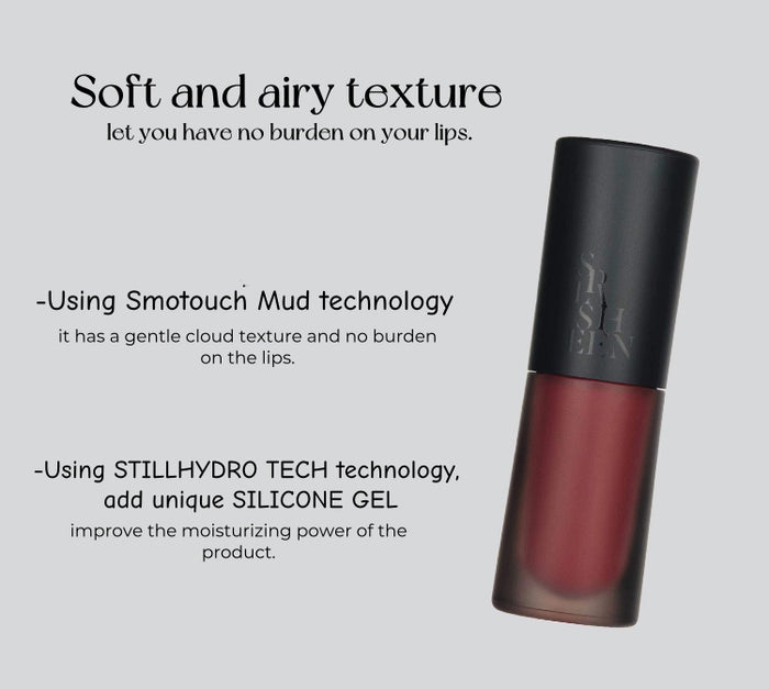 SPLASHEEN Long-wear Airy Moisturize Multi-use Lip Clay T4749