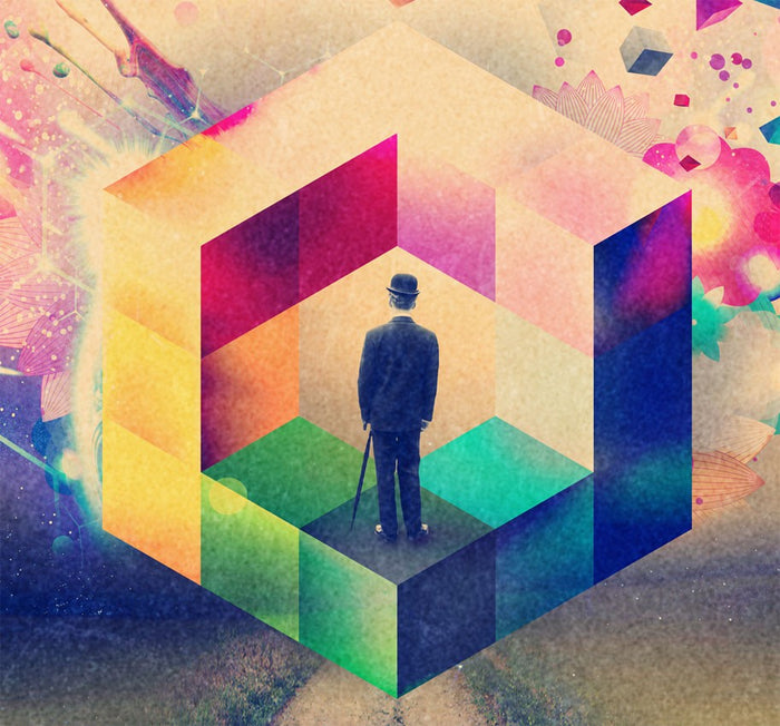 Squared Art Print