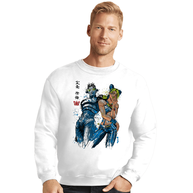Crewneck Sweater, Unisex / Small / White