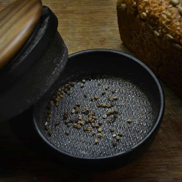 Stora Big Swing Spice Mill with Walnut Lid Boston General Store