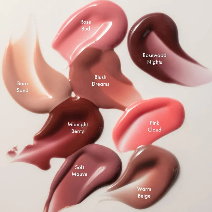 Summer Fridays Dream Lip Oil in multiple shades, fresh and nourishing lip oil for a natural, glossy finish.
