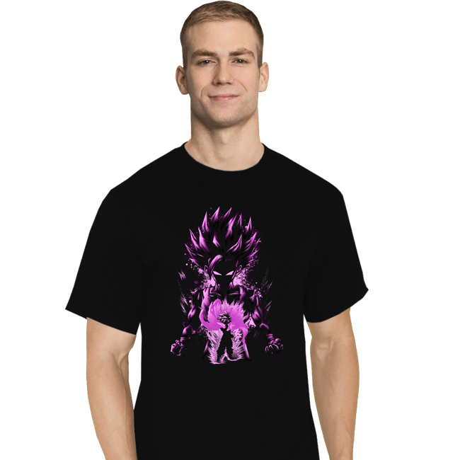 Shirts T-Shirts, Tall / Large / Black Super Attack Gohan