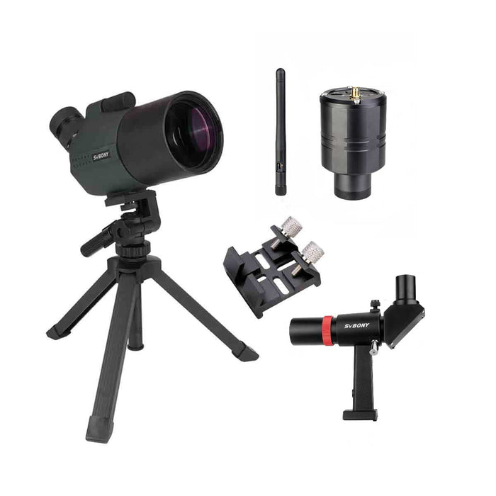 SVBONY Pro 84x80 Mak Spotting Scope with Tabletop Tripod Svbony
