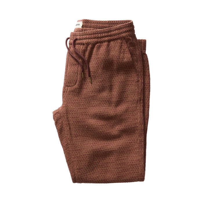 Taylor Stitch Sashiko Apres Pants Black Cherry