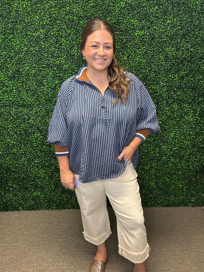 The Coastal Striped Top