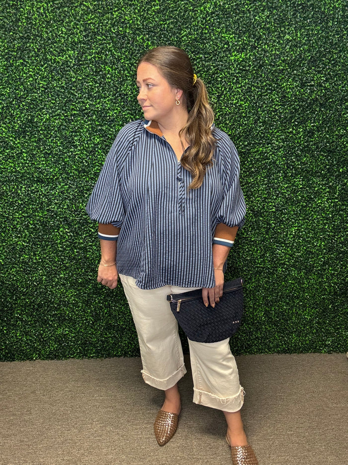 The Coastal Striped Top