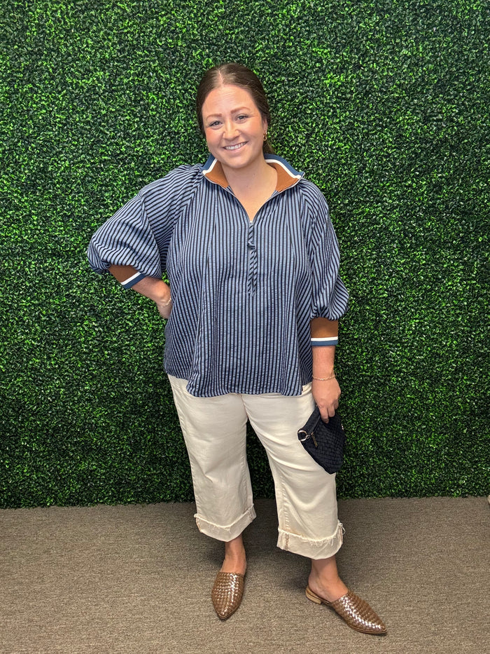 The Coastal Striped Top
