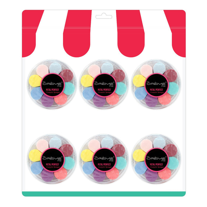 The Creme Shop Petal Perfect Cosmetic Sponges 48Pcs Set - ikatehouse