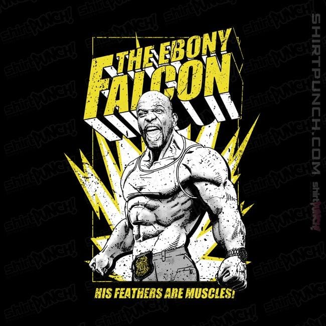 Secret_Shirts Magnets / 3"x3" / Black The Ebony Falcon