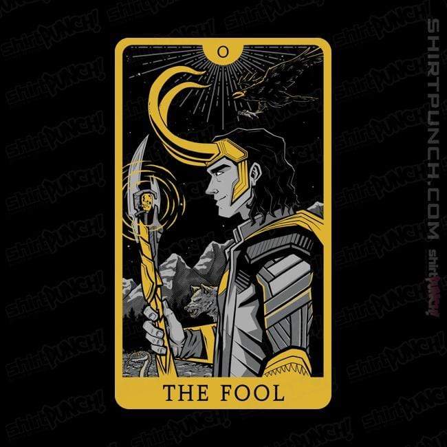 Shirts Magnets / 3"x3" / Black The Fool Tarot