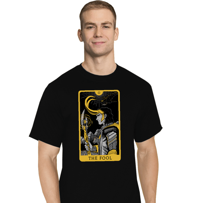 Shirts T-Shirts, Tall / Large / Black The Fool Tarot