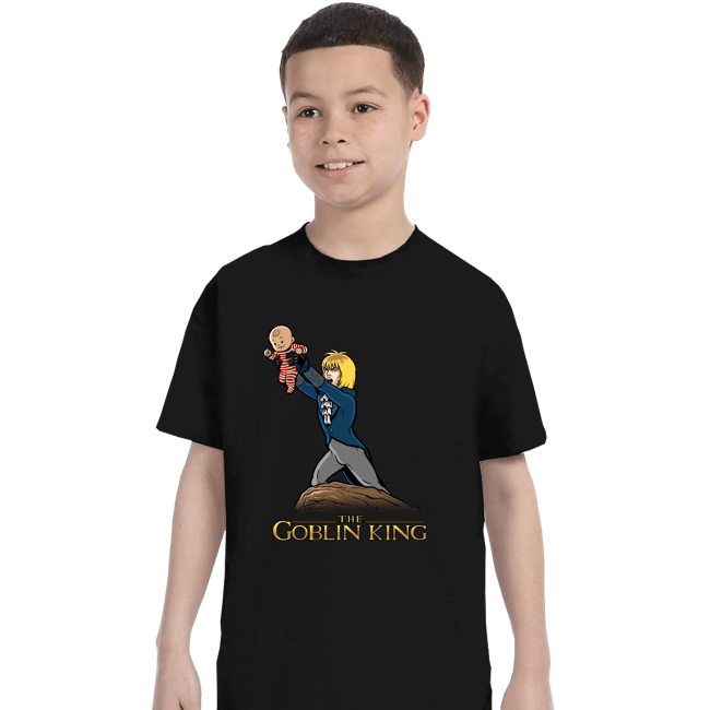 Shirts T-Shirts, Youth / XS / Black The Goblin King