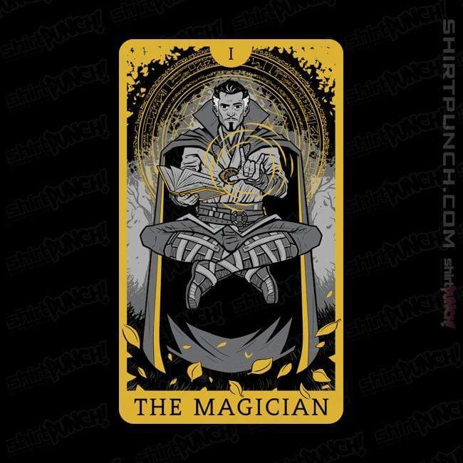 Shirts Magnets / 3"x3" / Black The Magician Tarot