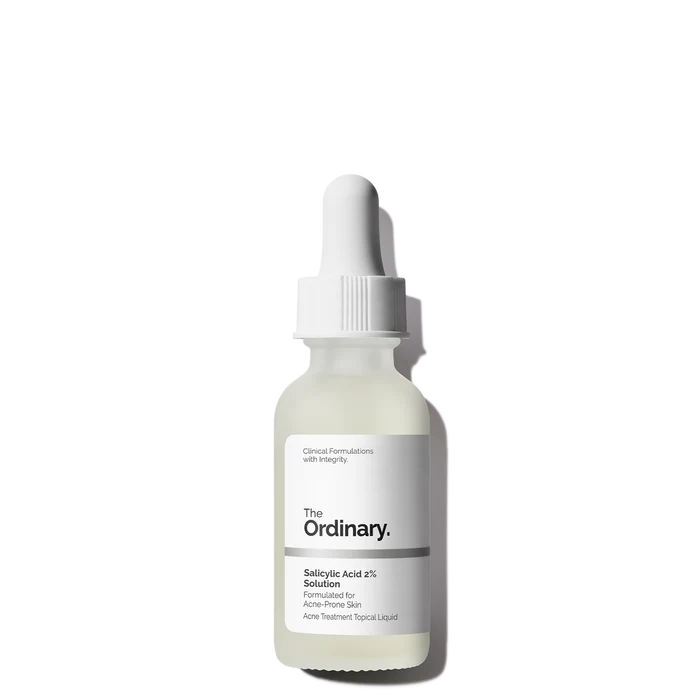 THE ORDINARY Salicylic Acid 2% Solution Formulated for Acne Pron Skin  سيروم السالسيليك اسد لعلاج الحبوب من ذا اورديناري