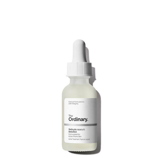 THE ORDINARY Salicylic Acid 2% Solution Formulated for Acne Pron Skin  سيروم السالسيليك اسد لعلاج الحبوب من ذا اورديناري