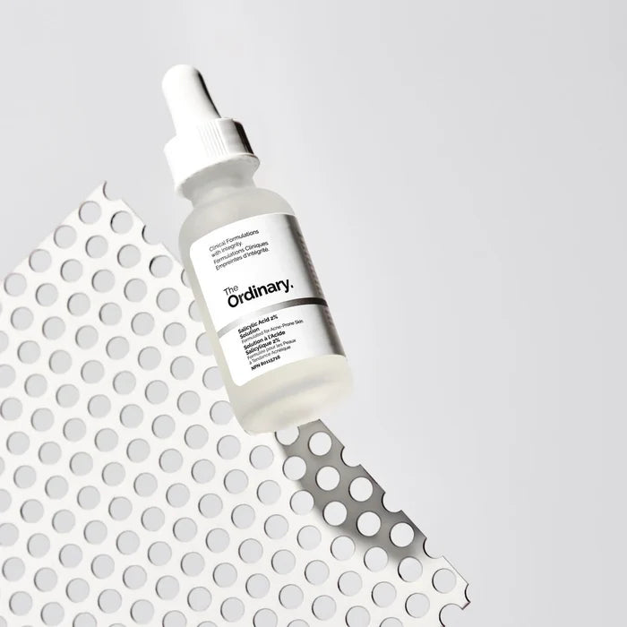 THE ORDINARY Salicylic Acid 2% Solution Formulated for Acne Pron Skin  سيروم السالسيليك اسد لعلاج الحبوب من ذا اورديناري