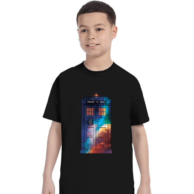 Secret_Shirts T-Shirts, Youth / XS / Black The Police Box