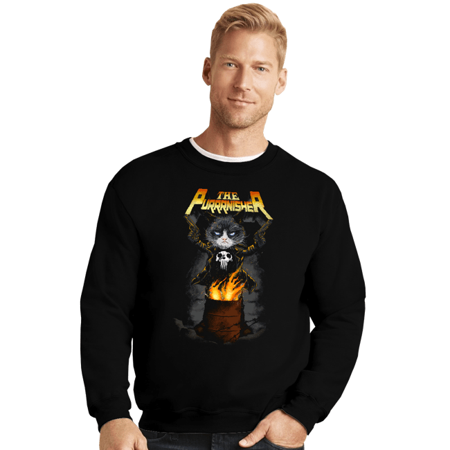 Crewneck Sweater, Unisex / Small / Black