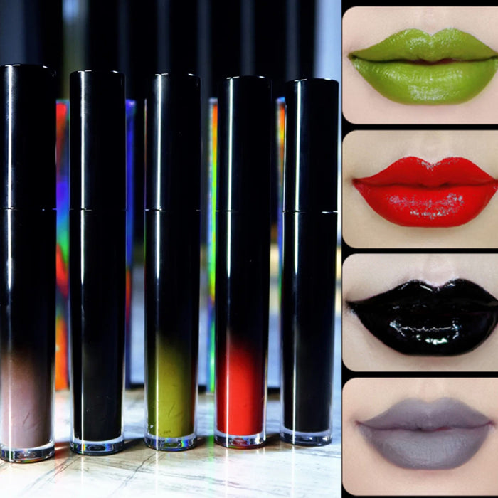 THE U COSMETICS Unique Gothic Smoky Lip Glaze T4089
