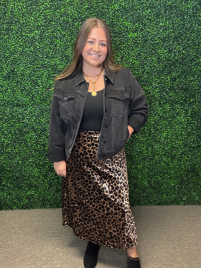 The Velvet Wild Midi skirt